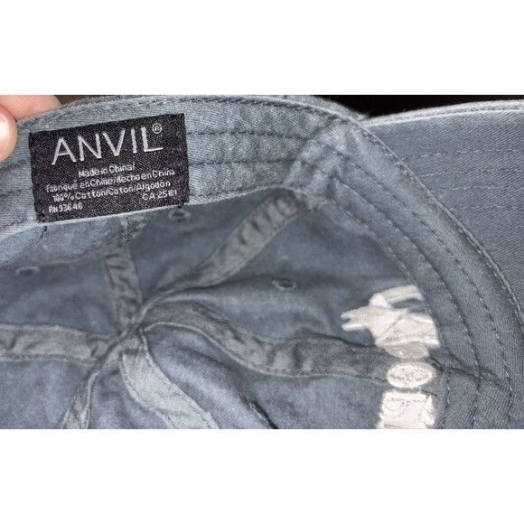 Adopt Dog Hat German Shepherd Hat Cap Strap Back Embroidered Rescue Blue - Picture 5 of 5